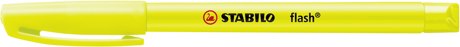 Evidenziatore - STABILO flash - Giallo — immagine 7