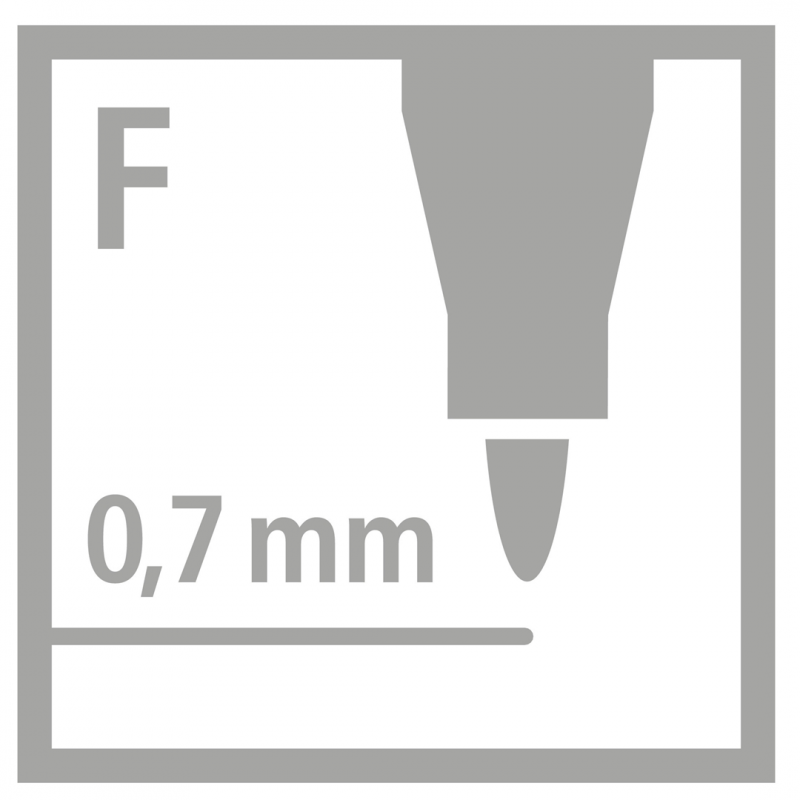 Marcatore - STABILO OHPen universal Permanente - Tratto Fine (0,7 mm) - Verde