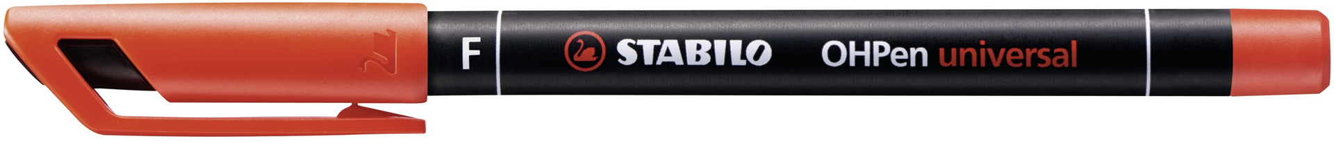 Marcatore - STABILO OHPen universal Permanente - Tratto Fine (0,7 mm) - Rosso — immagine 7