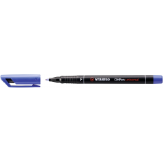 marker - stabilo ohpen universal permanent - fine line (0.7 mm) - blue