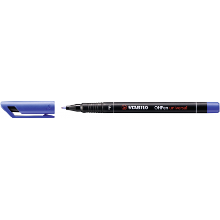marker - stabilo ohpen universal permanent - fine line (0.7 mm) - blue