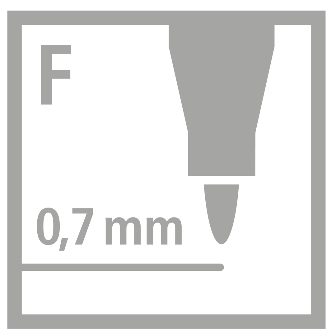 Marcatore - STABILO OHPen universal Permanente - Tratto Fine (0,7 mm) - Blu — immagine 5