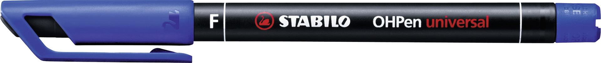 Marcatore - STABILO OHPen universal Permanente - Tratto Fine (0,7 mm) - Blu — immagine 7