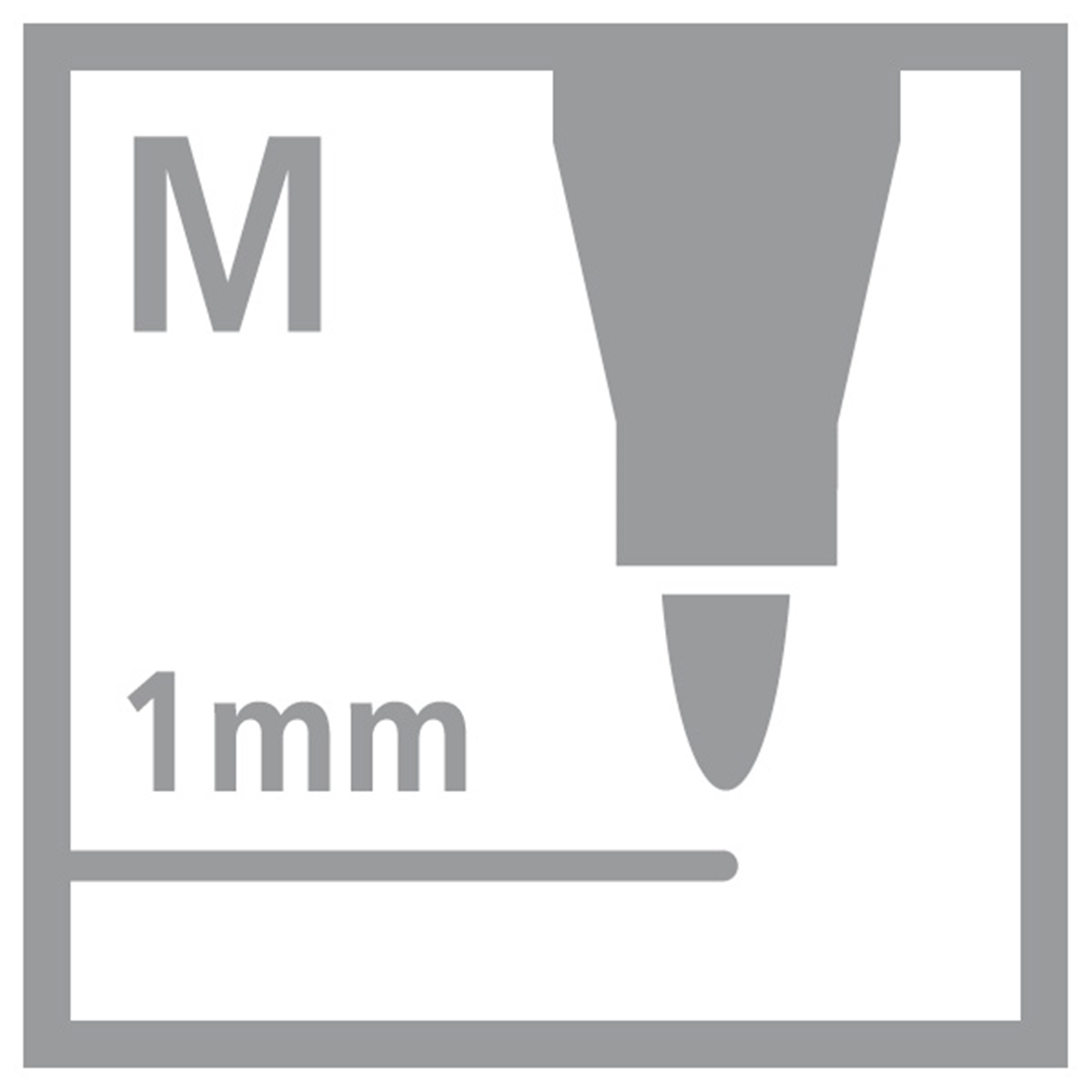 Marcatore - STABILO OHPen universal Permanente - Tratto Medio (1 mm) - Rosso — immagine 5