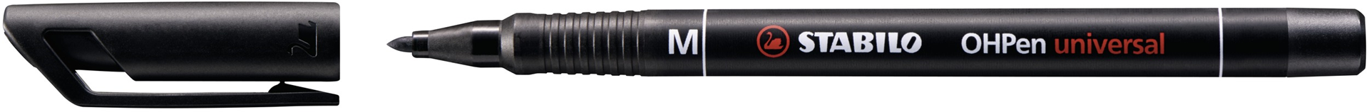 Marcatore - STABILO OHPen universal Permanente - Tratto Medio (1 mm) - Nero — immagine 2