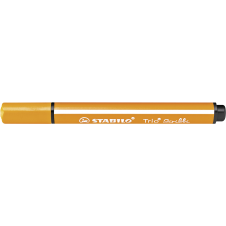 Pennarello triangolare con punta ammortizzata - STABILO Trio Scribbi - Arancione