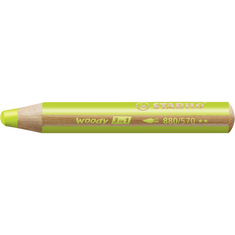 STABILO - Crayon de couleur Woody 3en1