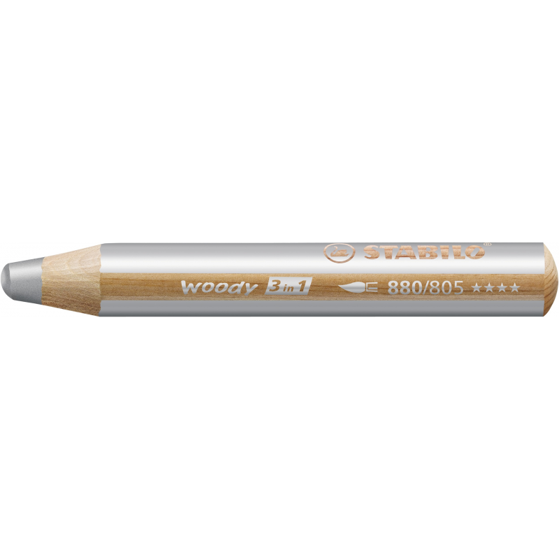 Stabilo Woody 3-in-1 Pencil Burnt Umber