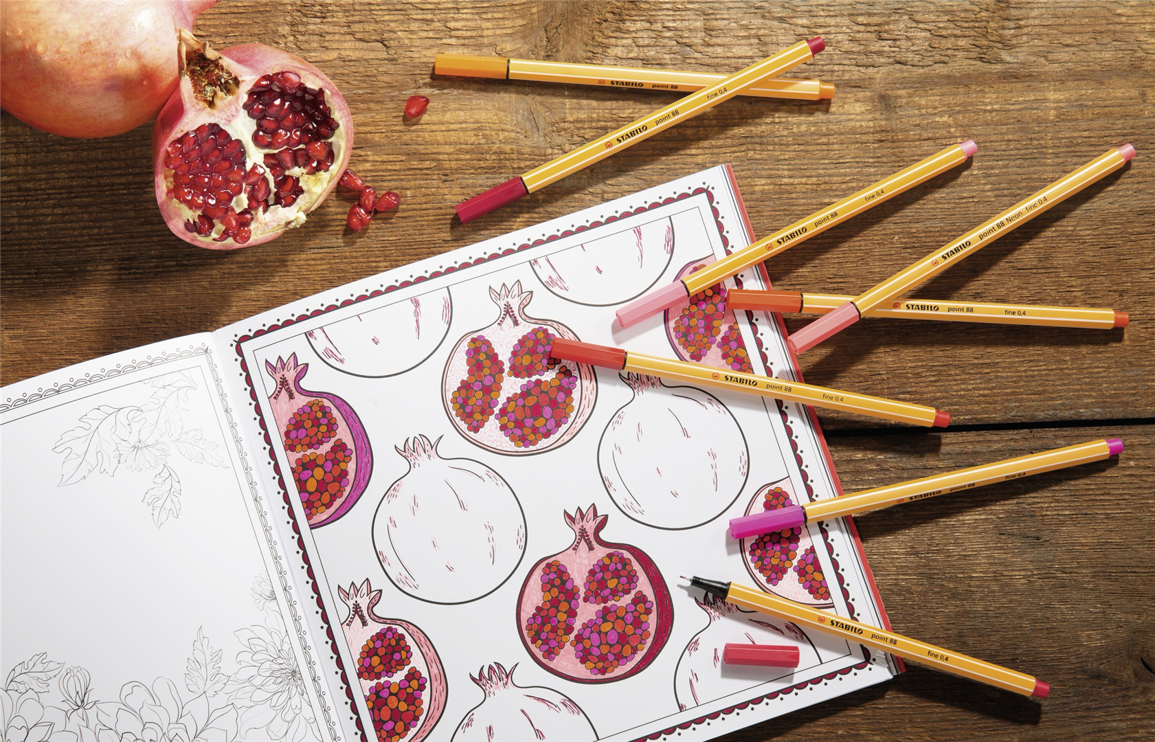 FINELINER - STABILO POINT 88 - COLORPARADE IN ROSSO - ASTUCCIO DA 20 CON APPENDINO - COLORI ASSORTITI — immagine 6