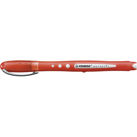 Penna Roller - STABILO worker+ colorful - Tratto 0,5 mm - Rosso