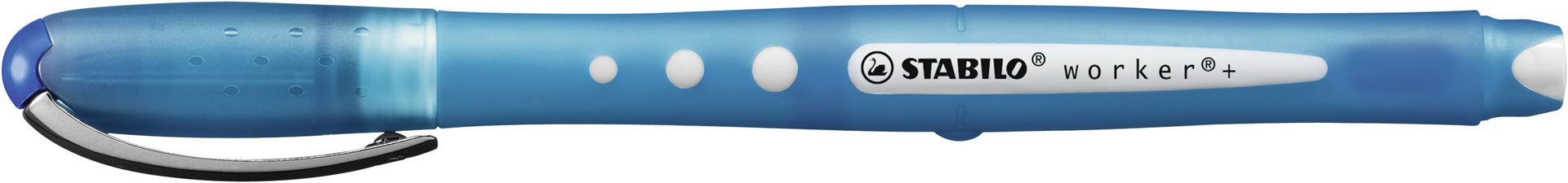Penna Roller - STABILO worker+ colorful - Tratto 0,5 mm - Blu — immagine 8
