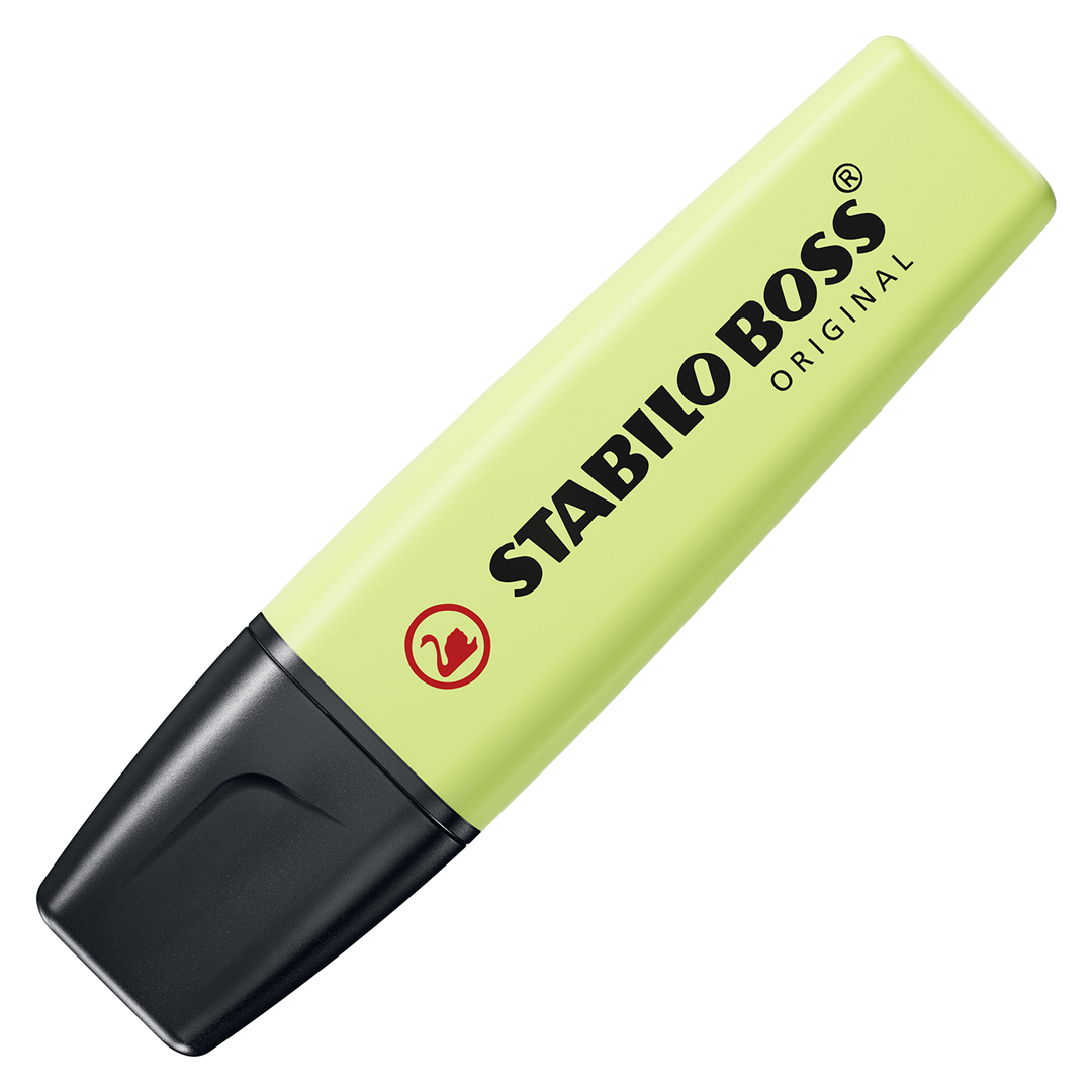 Evidenziatore - STABILO BOSS ORIGINAL Pastel - Lime — immagine 3