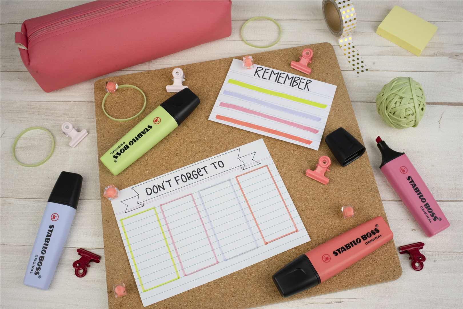 Evidenziatore - STABILO BOSS ORIGINAL Pastel - Lime — immagine 7