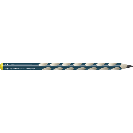 Matita Ergonomica triangolare - STABILO EASYgraph per Mancini in Petrolio - Gradazione 2B