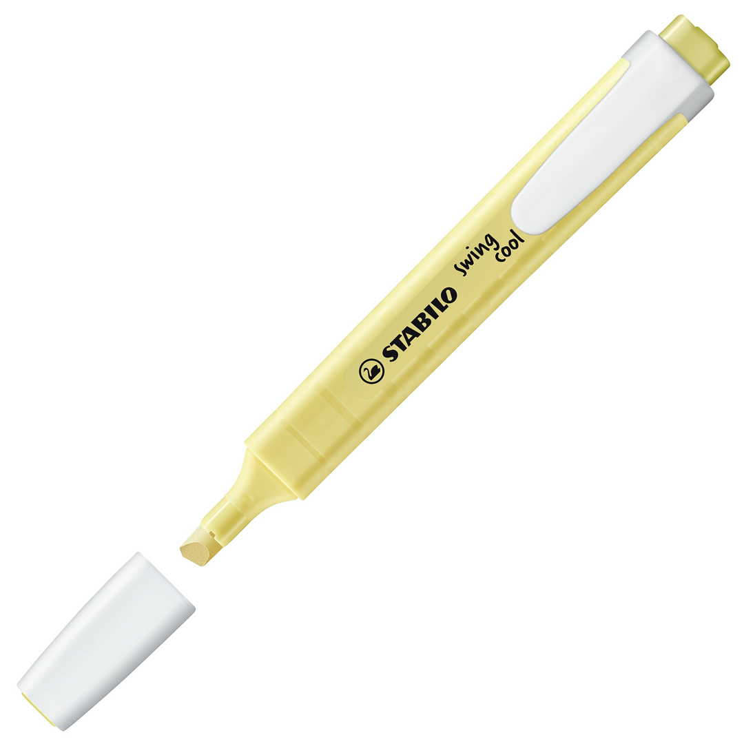 Evidenziatore - STABILO swing cool Pastel - Giallo Banana — immagine 2