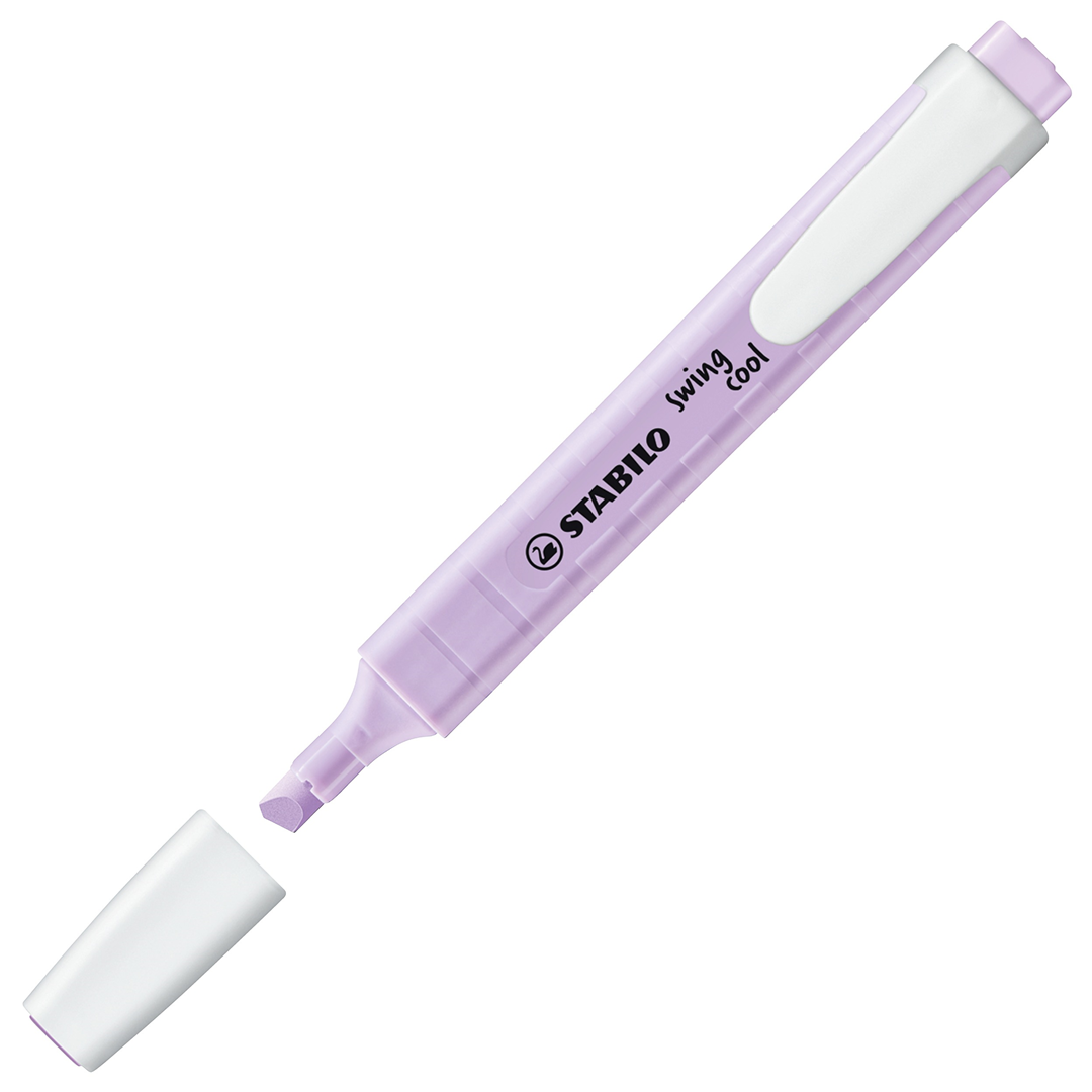 Evidenziatore - STABILO swing cool Pastel - Glicine — immagine 2