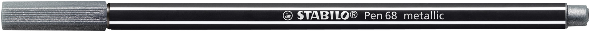 Pennarello Premium Metallizzato - STABILO Pen 68 metallic - Argento