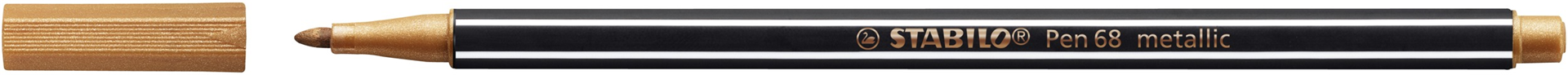 Pennarello Premium Metallizzato - STABILO Pen 68 metallic - Bronzo — immagine 2