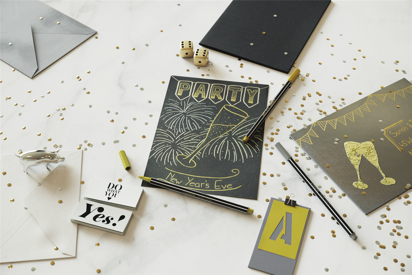 Pennarello Premium Metallizzato - STABILO Pen 68 metallic - Bronzo — immagine 4