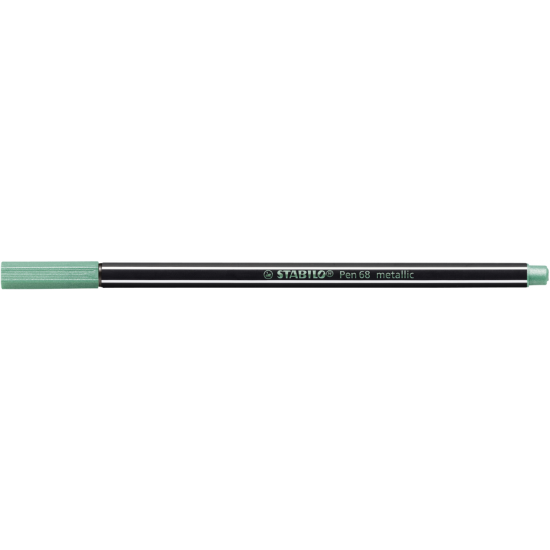 Pennarello Premium Metallizzato - STABILO Pen 68 metallic - Verde metallizzato