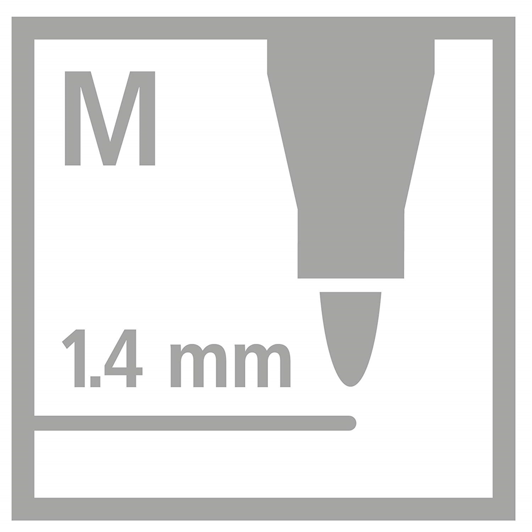 Pennarello Premium Metallizzato - STABILO Pen 68 metallic - Lilla metallizzato — immagine 7