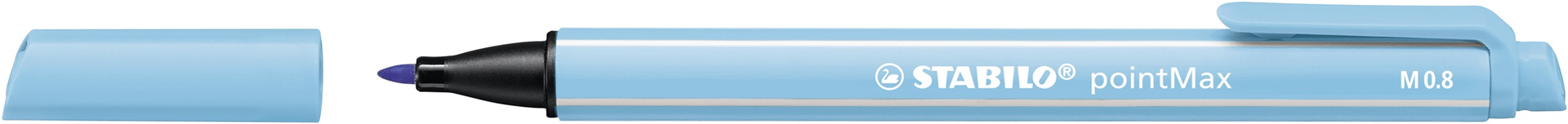 Fineliner Premium - STABILO pointMax - Azzurro — immagine 2