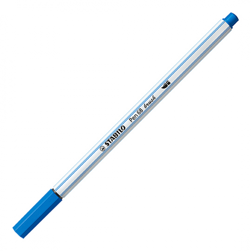 Pennarello Premium con punta a pennello - STABILO Pen 6-Vertecchi Arte