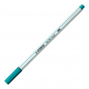 Pennarello Premium con punta a pennello - STABILO Pen 68 brush - Blu Turchese