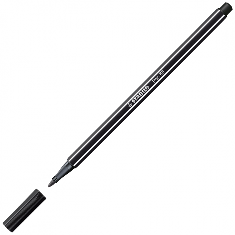 Pennarello Premium - STABILO Pen 68 - ARTY - Astuccio da 12 con appendino - 12 colori assortiti — immagine 3