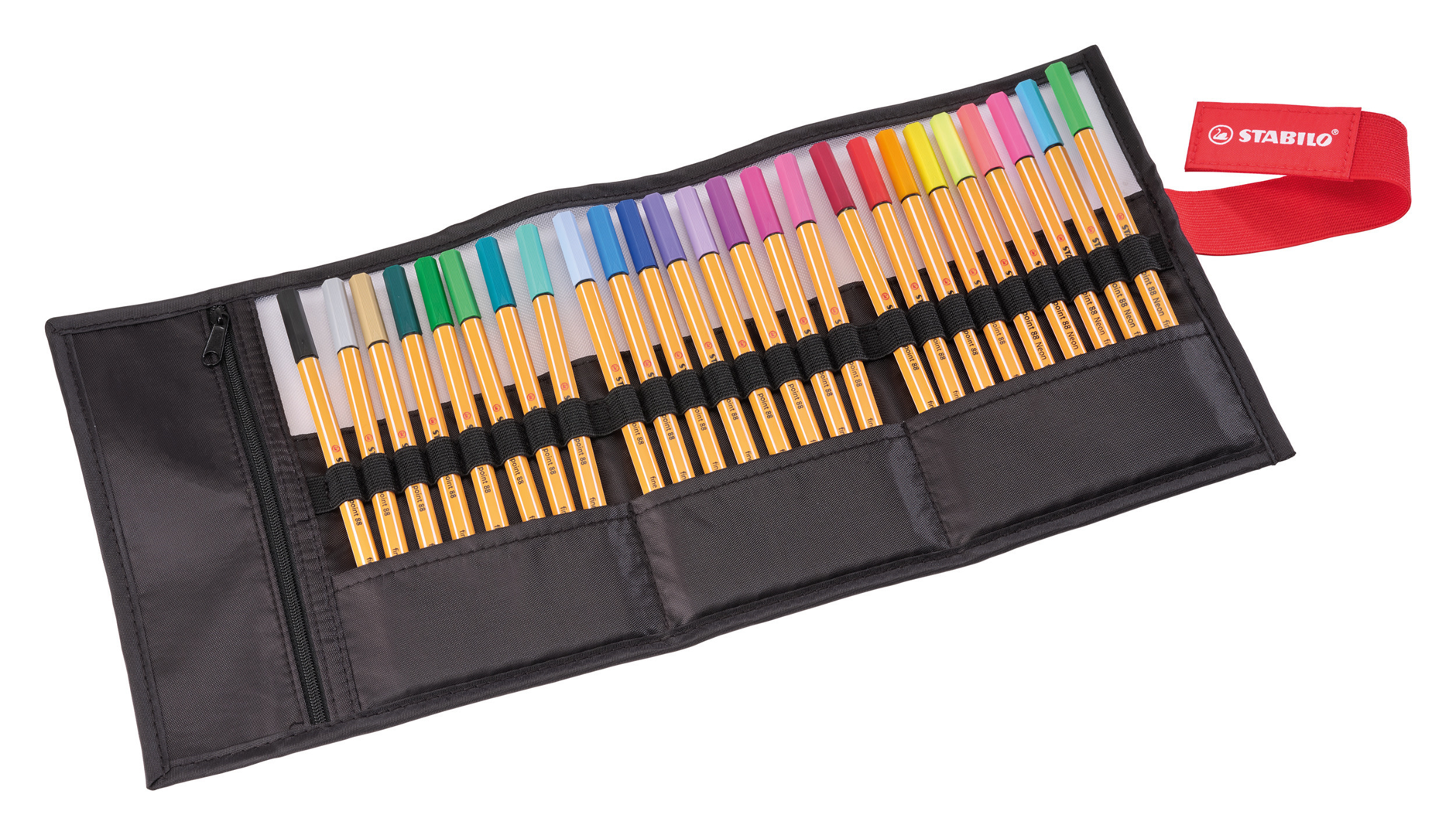 Fineliner - STABILO point 88 - Rollerset con 25 colori assortiti - ARTY Edition — immagine 3
