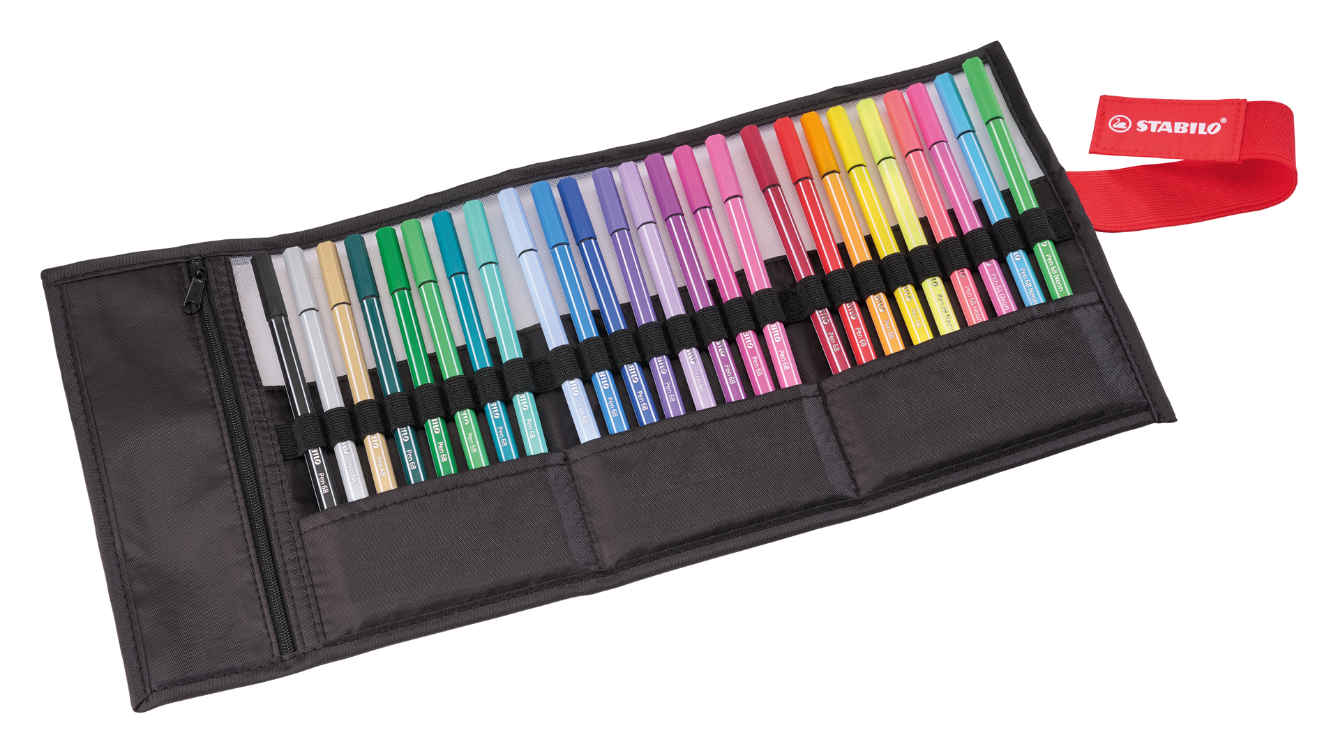 Pennarello Premium - STABILO Pen 68 - Rollerset con 25 colori assortiti - ARTY Edition — immagine 4