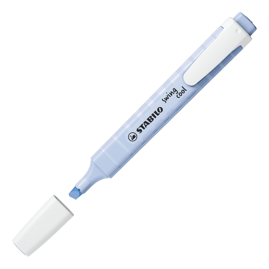 Evidenziatore - STABILO swing cool Pastel - Azzurro Ghiaccio — immagine 2