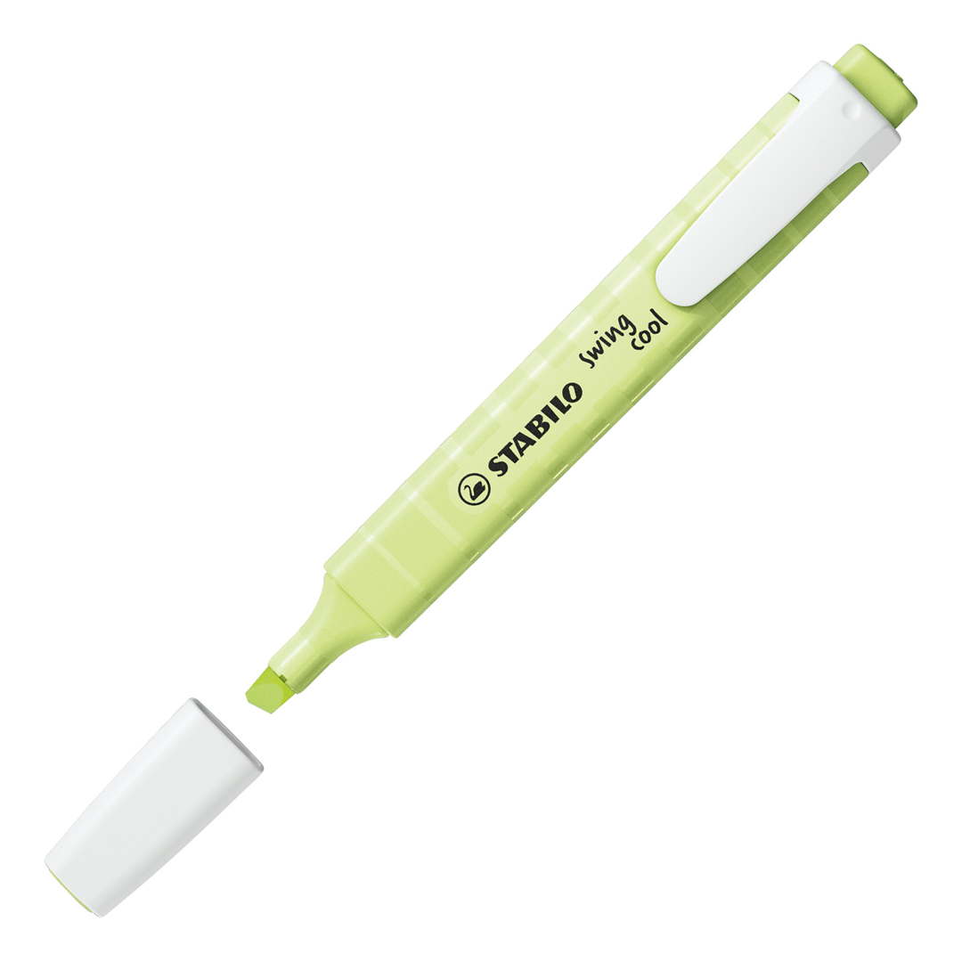 Evidenziatore - STABILO swing cool Pastel - Lime — immagine 2
