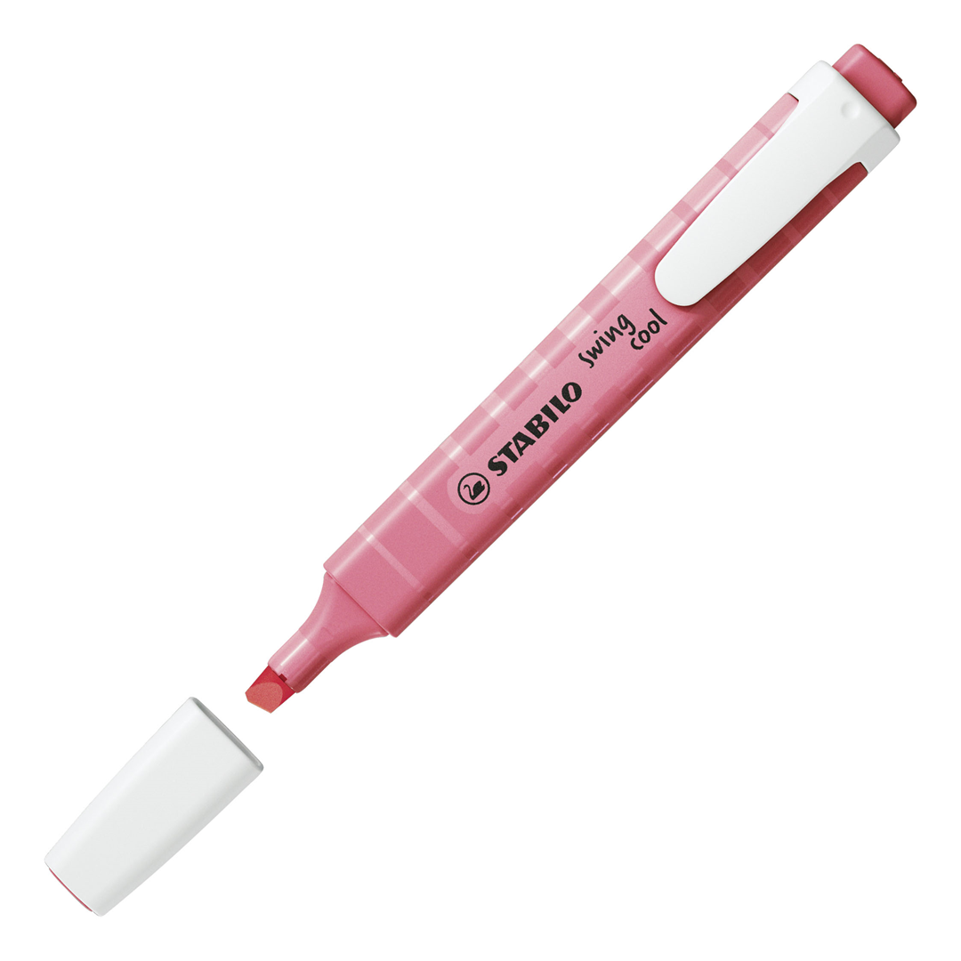 Evidenziatore - STABILO swing cool Pastel - Fior di Ciliegio — immagine 2