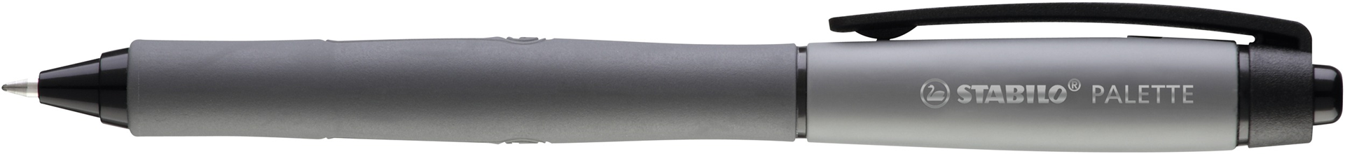 Penna Roller a Scatto - STABILO PALETTE in Nero - Tratto F (0,4 mm) - inchiostro Nero — immagine 6