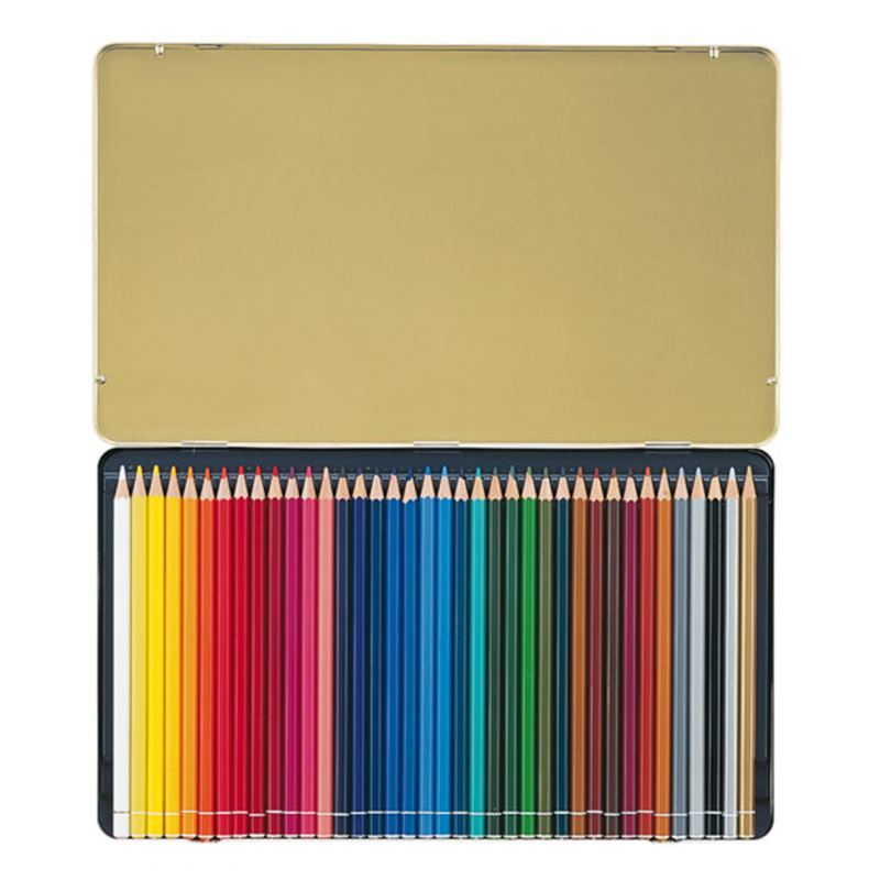 Matita colorata Premium - STABILO Original - Scatola in Metallo da 12 - Colori assortiti