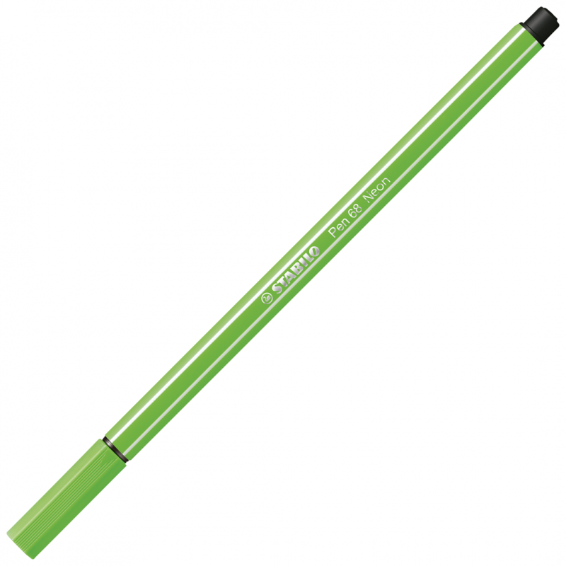 Pennarello Premium - STABILO Pen 68 - Fluo Verde
