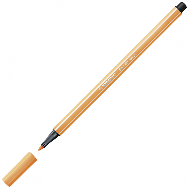 Pennarello Premium - STABILO Pen 68 - Fluo Arancione