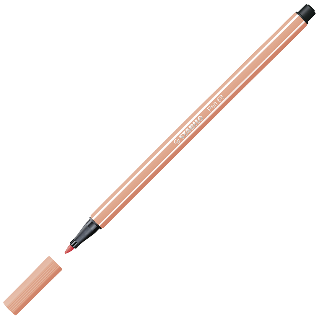 Pennarello Premium - STABILO Pen 68 - Albicocca — immagine 2