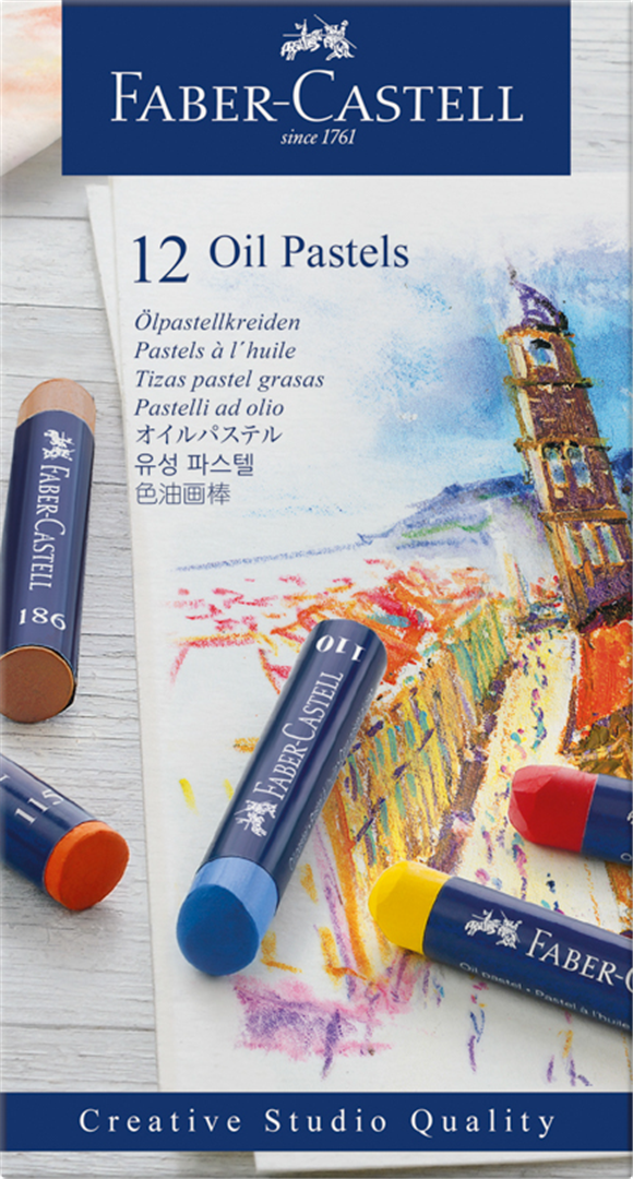 Oil Pastels Creative Studio Astuccio 12 — immagine 2