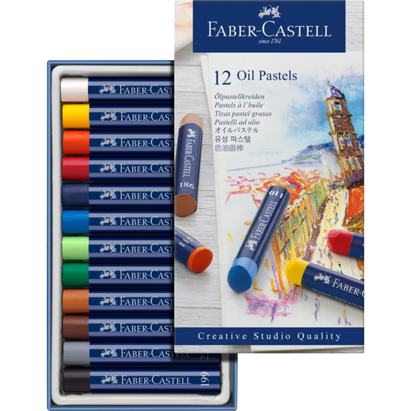 Faber-Castell Oil Pastels Creative Studio Astuccio 12