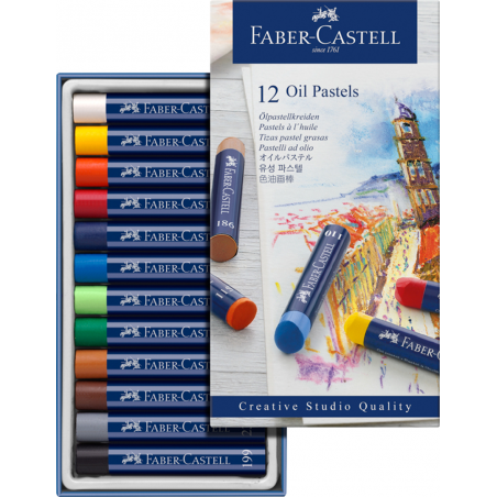 Oil Pastels Creative Studio Astuccio 12 | Faber-Castell