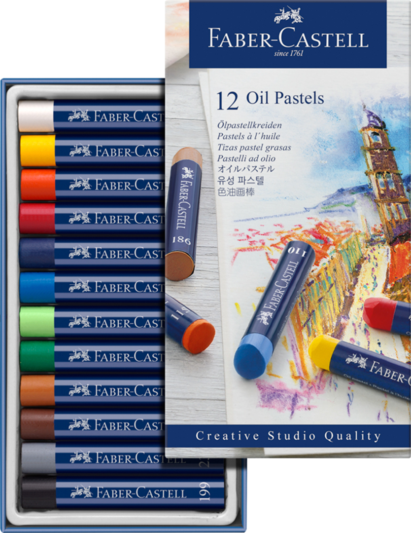 Oil Pastels Creative Studio Astuccio 12 — immagine 3