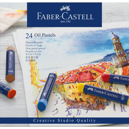 Faber-Castell Oil Pastels Studio Quality Astuccio 24