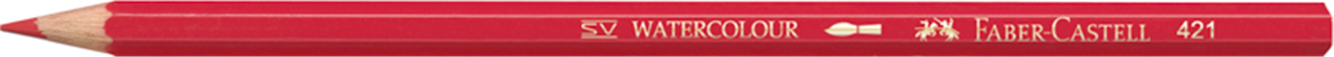 Astuccio 12 Pastelli Colorati Acquerellabili Red Range Faber Castell — immagine 3