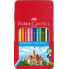Permanent Colored Pencils The Castle 12 Pieces In Metal Box | Faber-Castell