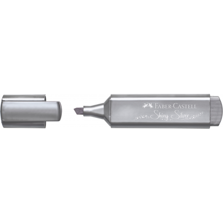 Evidenziatore Texliner Metallic 1546 Argento Brillante