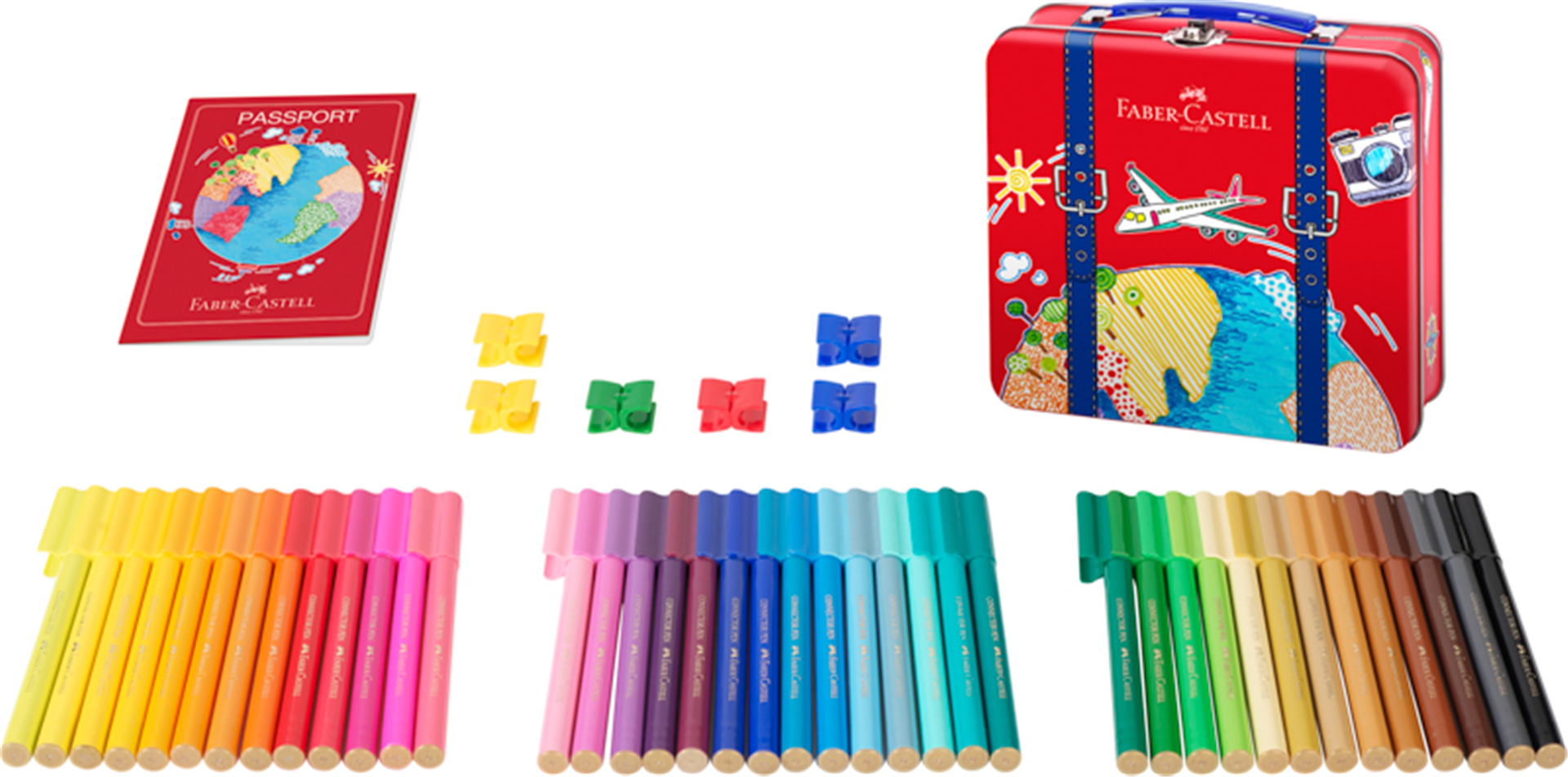 Valigetta In Metallo Connector Pens Pz. 40 — immagine 3