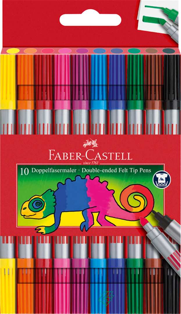 Faber-Castell Double-Ended Fibre-Tip Colouring Pens — immagine 2