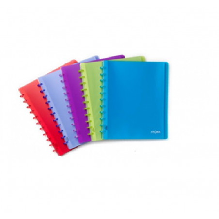 Portalistini  Show Album Transparant Color A4 60 Buste 4.1398